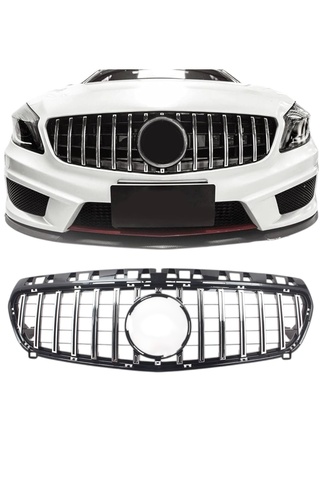 Harphour Mercedes Benz W176 (2013-2015) İthal Ön Panjur A180 A200 A250 A45 Uyumlu Ön Böbrek Izgara