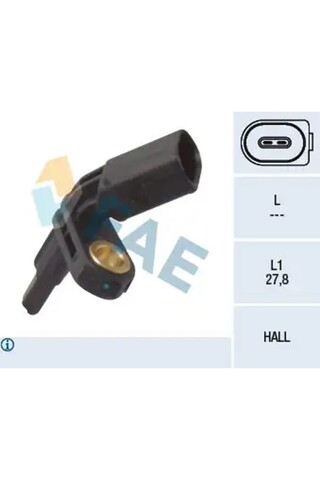 FAE 78012 ABS Sensoru 7H0927803 ALS430 WHT003857 Uyumlu