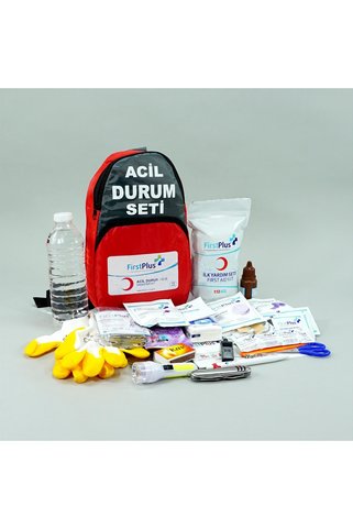 FirstPlus Deprem Çantası – Afet Eko Acil Durum Seti