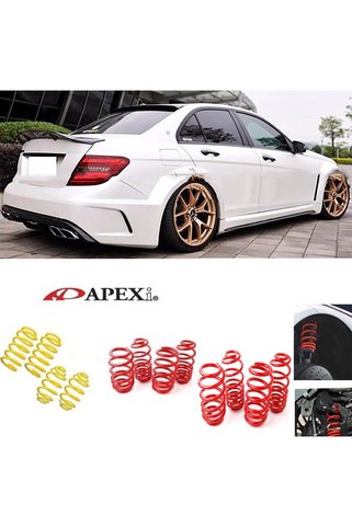 X POWER TUNİNG mercedes w204 2007-2014 c180-c200 apexi 3.5cm spor yay