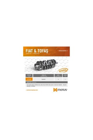 MTS Albea Doblo Fıorıno Lınea Palıo Egea 1.3MJT Krank Mili ENGINES GÜÇLENDİRİLMİŞ MTS0252 / 55200307