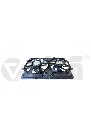 Vika 8K0121207A Fan Motoru & Dual Çerçeve ( Çifli ) - A4-A5-A6-A7