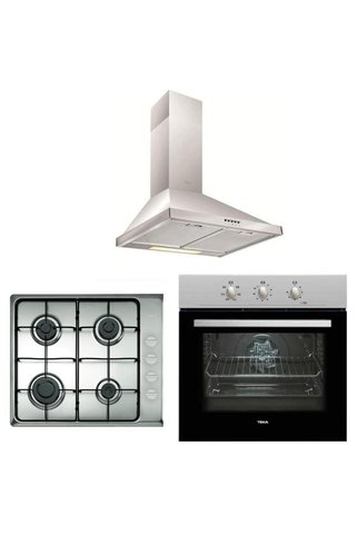 Teka İnox Ankastre Set ( HE 715 SS - HLX 60 - DF 60 )