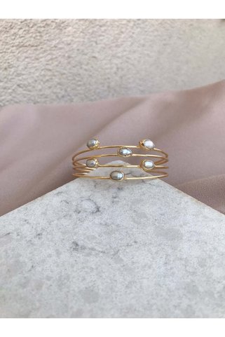 BuinJewellery Altı Arpa İnci Bileklik