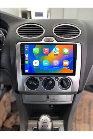 For-X FORD FOCUS 2 MANUEL(2005-2011)-9'' GERÇEK 6+128 GB/8 ÇEKİRDEK/WIFI/ BT-CARPLAY-HD KAMERALI