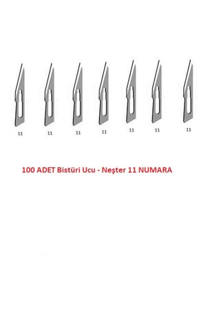 CerCip Bistüri Ucu No 11 - Neşter - 100 Adet
