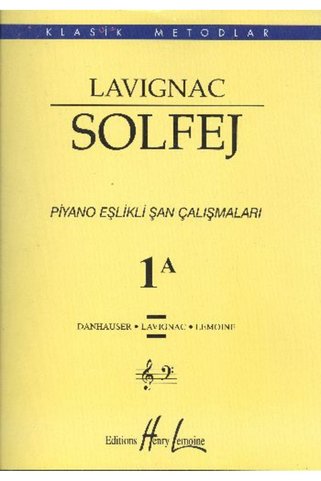 Guraba Yayınları Lavignac 1A - Solfej Piyano Eşlikli Şan Çalışmaları