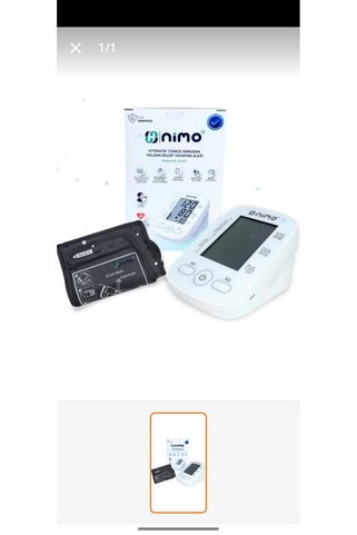 Marka Tansiyon Aleti Nimo Ld-579 Koldan Ölçer Konuşan