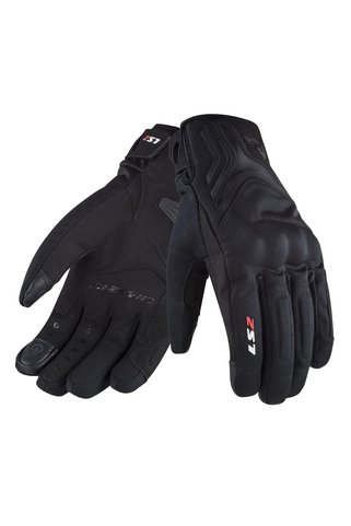 LS2 JET 2 WATERPROOF ELDİVEN SİYAH