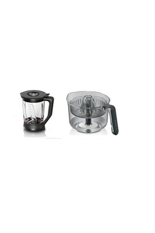 Bosch MUMS 6 SERİSİ UYUMLU NARENCİYE SIKACAĞI VE CAM BLENDER APARATI 2Lİ SET