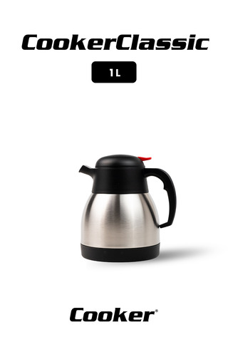Cooker Classic 1 Litre Paslanmaz Çelik Termos CKR2035