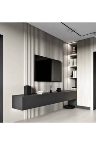 AGT AKYÜREK STORE LB 3771 MODEL SOFT BEYAZ DEKOR PROFİL DUVAR KAPLAMA PANEL LAMBRİ