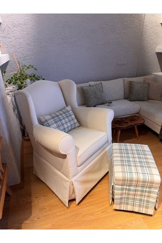 NOSSO HOME Düz Etek Sallanan Emzirme Koltuğu İnci Model