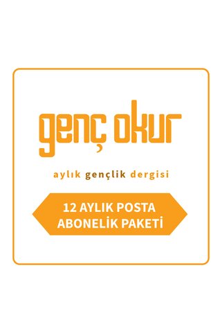 Genç Okur Aylık Gençlik Dergisi - 12 Aylık Posta Aboneliği