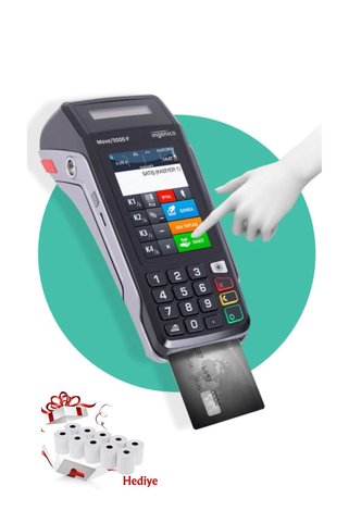 ingenico Move 5000 F Yeni Nesil Mobil Pos Yazarkasa { 1 PAKET POS RULOSU HEDİYELİ }