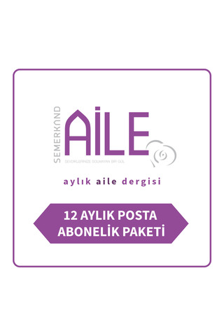 Semerkand Yayınları Semerkand Aile Aylık Aile Dergisi - 12 Aylık Posta Aboneliği