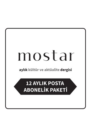 Mostar Yayınları Mostar Aylık Kültür ve Aktüalite Dergisi - 12 Aylık Posta Aboneliği