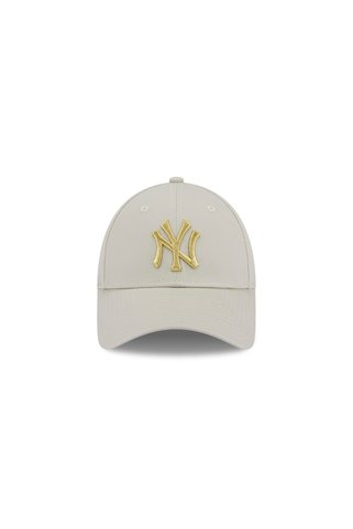 NEW ERA Female Wmns Metallic Logo 9Forty Unisex Bej Günlük Şapka