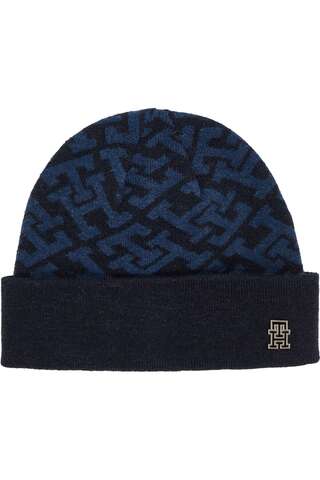 Tommy Hilfiger MONOGRAM ALL OVER BE Kadın Lacivert Bere