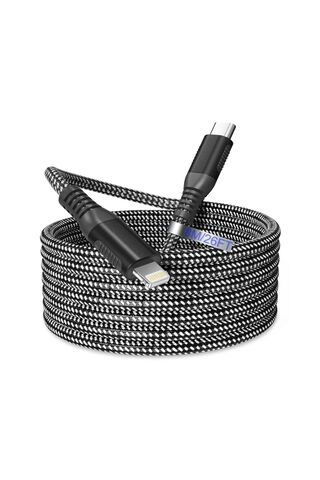 Lucatech PD Lightning Hızlı Şarj Kablosu 120W — iPhone 14 / 13 / 13 Pro (Dayanıklı Tasarım)