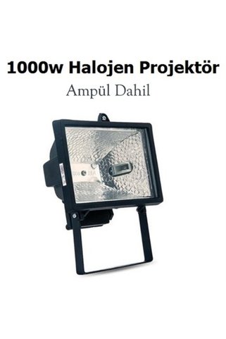 Doğan 1000 Watt Halojen Projektör Ampul Dahildir