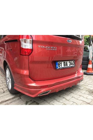 Aysimoto Dizayn Courier Arka Tampon Eki - Mat Siyah - Kampanyalı Fiyah