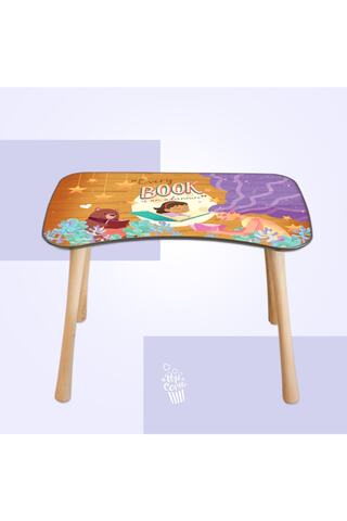 Popcorn Kids Back To School Aktivite Masası Kız (2-5 YAŞ)