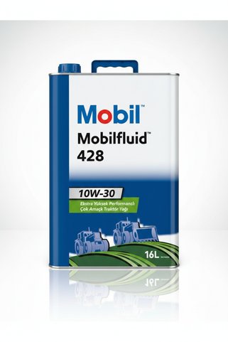 Mobil Fluid 428 10W-30 Çok Amaçlı Traktör Yağı 16 Litre | Şanzıman ve Hidrolik