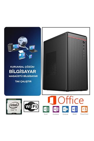 DAGMOR BN2015036 İNTEL İ5 3470 8GB RAM 240 GB SSD BİLGİSAYAR KASASI +WİFİ
