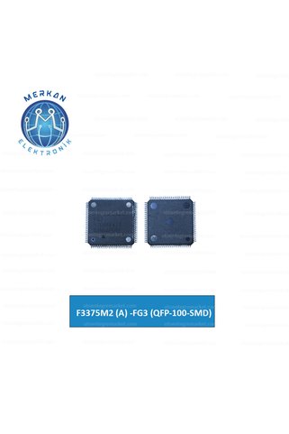 MERKAN ELEKTRONİK F3375M2 (A) -FG3 (QFP-100-SMD) ORİJİNAL OTO BEYİN TAMİR ENTEGRELERİ
