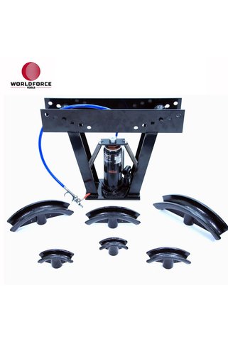 Worldforce Hidrolik Boru Bükme 12 Ton 210mm 1/2''-2'' Hidropnömatik Sistem