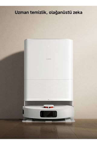 Xiaomi Premium Akıllı Robot Süpürge - Üstün Çekim Gücü Performansı - Halı Tanıma & Kendini Temizleme