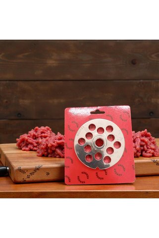 Russet 22 Lik Paslanmaz Çelik Kıyma Makinesi Aynası 12 mm Süzgeç (Makine Hariçtir)