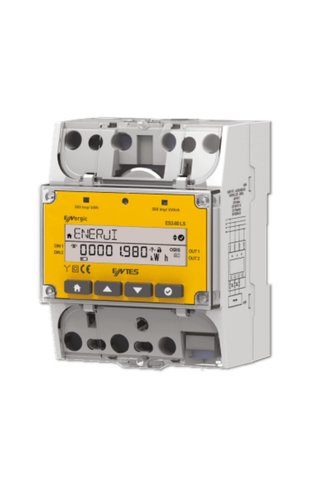 ENTES Es3-80Lse Üç Fazlı Enerji Sayacı,Direkt Bağlantılı 85-265 Vac/Dc, M4862