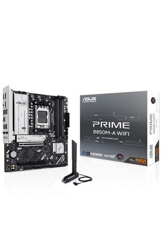 ASUS Prime B850M-A WIFI 8000MHz (OC) DDR5 Soket AM5 M.2 HDMI DP mATX Anakart