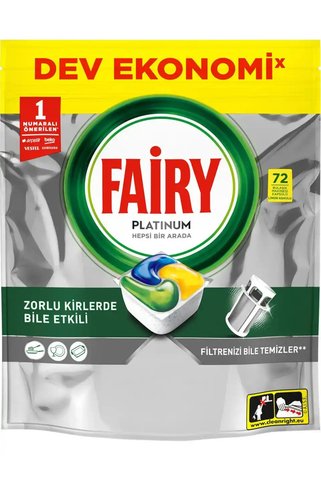 Fairy 3 ADET Platinum Kapsül 72 li