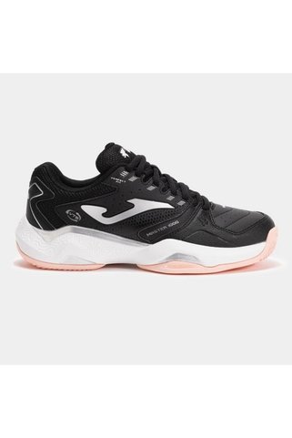 Joma Master 1000 Lady TM10LW2501C Kadın Toprak Kort Tenis Ayakkabısı - Siyah