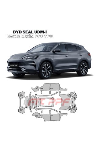 Fit PPF BYD Seal U DM-i – Hazır Kesim, 210 Mikron Premium TPU PPF Film Şeffaf Boya Koruma-Tam Gövde