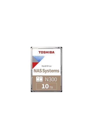Toshiba N300, MN10ADA10TS, 3.5", 10TB, 512Mb 7200 Rpm, SATA3, 7/24 NAS, SERVER, HDD (Türkiye Di