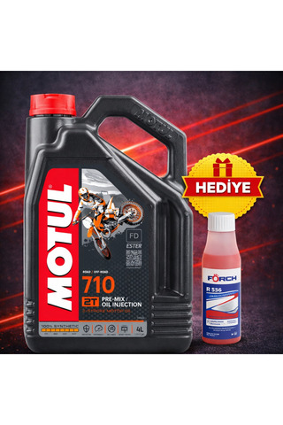 Motul 710 2T Motosiklet Motor Yağı 4 Lt