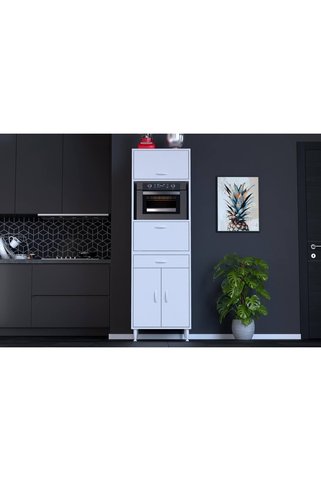 Vivense ENNET ÇOK AMAÇLI MUTFAK DOLABI, 4 KAPAKLI, 56 CM