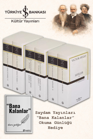 TÜRKİYE İŞ BANKASI KÜLTÜR YAYINLARI Hasan Ali Yücel Klasikler 3'lü Dev Set: Sefiller, Savaş ve Barış, Monte Cristo Kontu | 6 Kitap