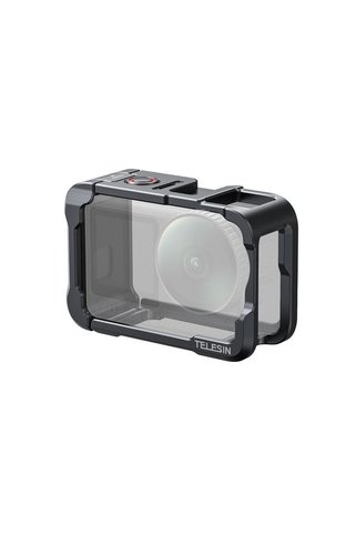 TELESIN Osmo Action 6 Alüminyum Kafes (Osmo Action 6 Uyumlu Ultra Hafif Alüminyum Cage)