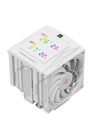 ThermalRight Royal Knight 120 Digital White TL-H12W-X28 120mm 6 x 6mm Isı Borulu Intel-AMD Uyumlu Hava Soğutucu