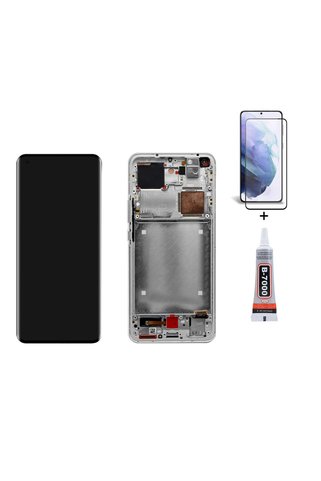 Yedcom Xiaomi Mİ 11 Ultra Çıtalı Oled Ekran Lcd Dokunmatik 15ML Yapıştırıcı Ve Kırılmaz Ekran