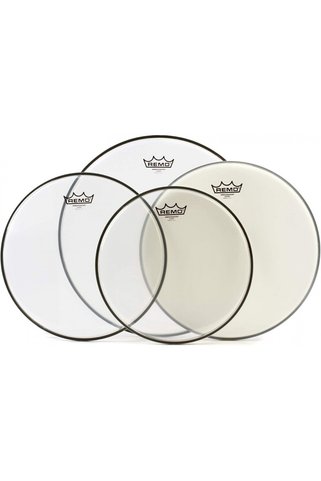 REMO PP-1620-BA ProPack (12-13-16 Clear + 14 Coated) | Tam Set Tom ve Trampet Derileri