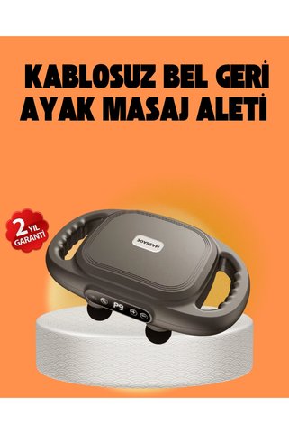 Epilons Şarjlı 6 Başlıklı Masaj Tabancası 2000 Mah Sessiz Güçlü Motor