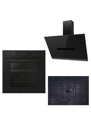 Haier 3'LÜ ANKASTRE SET SİYAH (H6 ID2P3T1HTB-HAVG75TBPB-HADG9DCS56B)