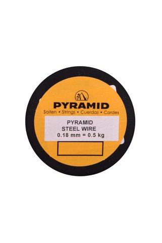 Pyramid 018 Bağlama Teli Makara | Alman Çeliği Paslanmaz Parlak Ton
