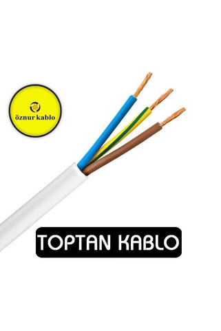 ÖZNUR KABLO TTR 3X2.5 mm %100 BAKIR 10 METRE